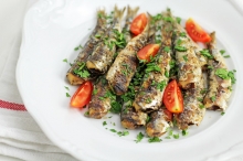 Σαρδέλα Παντρεμένη Ψητή στα Κάρβουνα (500gr)