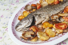 Λαβράκι Ιχθυοτροφείου Ψητό (500gr)