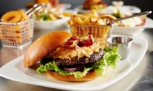 2 Cheeseburgers + 1 Holly Club Sandwich