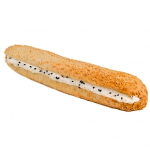 Κουλούρι με Κρέμα Φέτας και Καβουρδισμένο Σουσάμι