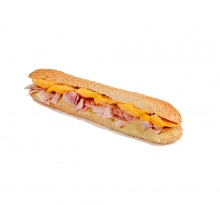 Κουλούρι με Ομελέτα, Μπέικον και Κρέμα Πατάτας