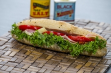 Μπαγκέτα Λευκή Καπνιστή Μπριζόλα