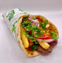 Λαχματζούν με Κεφτεδάκια