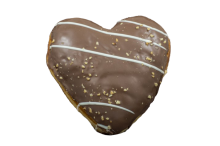 Donut Καρδιά Choco και Peanuts