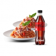 2 Μακαρονάδες επιλογής + 1 Coca-Cola 500ml