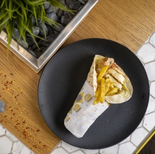 Αραβική Πίτα Πατάτες