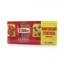 Elite Classic Φρυγανιές Σταρένιες 4x125gr