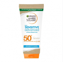 Garnier Ambre Solaire Sensitive Advanced Hypoallergenic Milk Αντηλιακό Γαλάκτωμα Σώματος SPF50 200ml