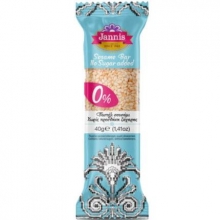 Jannis Sesame Bar Παστέλι με Σουσάμι χωρίς Ζάχαρη 40gr