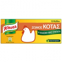 Knorr Ζωμός Κότας 12 Κύβοι 120gr