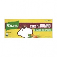 Knorr Ζωμός Βοδινό 12 Κύβοι 120gr