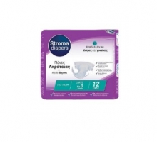 Stroma Diapers Πάνες Ακράτειας No3 12τμχ