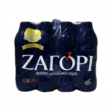 Ζαγόρι Φυσικό Μεταλλικό Νερό 12x500ml