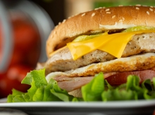 Steak Green Chili Burger