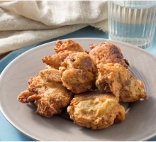 Μελιτζανοκροκέτες με Μοτσαρέλα