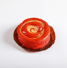 Κέικ Red Velvet με Λεμόνι