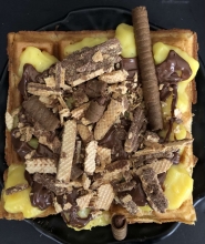 Βάφλα με Κρέμα Patisserie