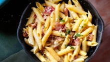 Carbonara Λευκή Pasta