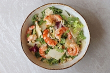 Σαλάτα Caesars με Γαριδάκι