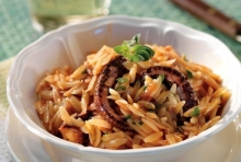 Χταπόδι με Κοφτό Μακαρονάκι