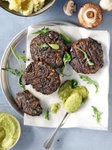 Μπιφτέκι Μανιταριών Μερίδα