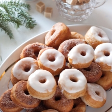 Donut Bites Λευκή Σοκολάτα - Oreo