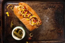 Hot Dog Κέτσαπ - Μουστάρδα