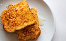 Αυγοφέτα Τοστ Κασέρι - Γαλοπούλα