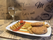 Μερίδα Μπιφτέκι Λαχανικών