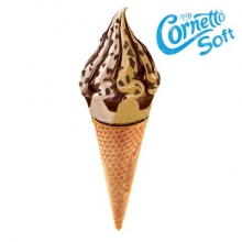 Cornetto Soft Caramel and Hazelnut 81gr